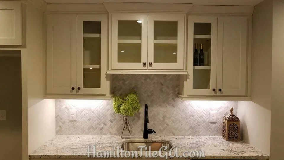 Kitchen Backsplashes by Hamilton Tile in GA