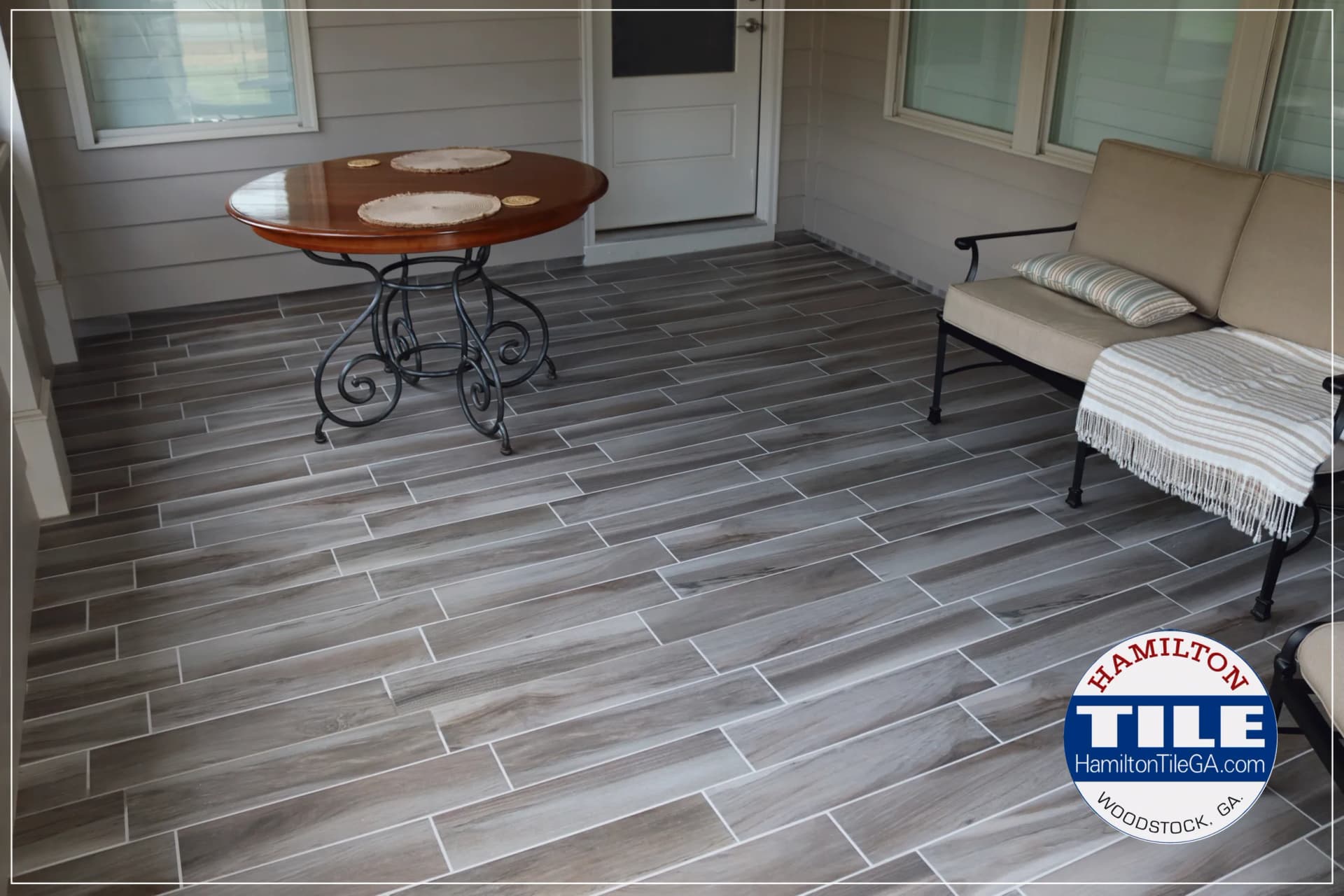 A beautiful floor….but there’s more than meets the eye. What’s UNDERNEATH this tile, is what gives this floor it’s lasting and quality characteristics.